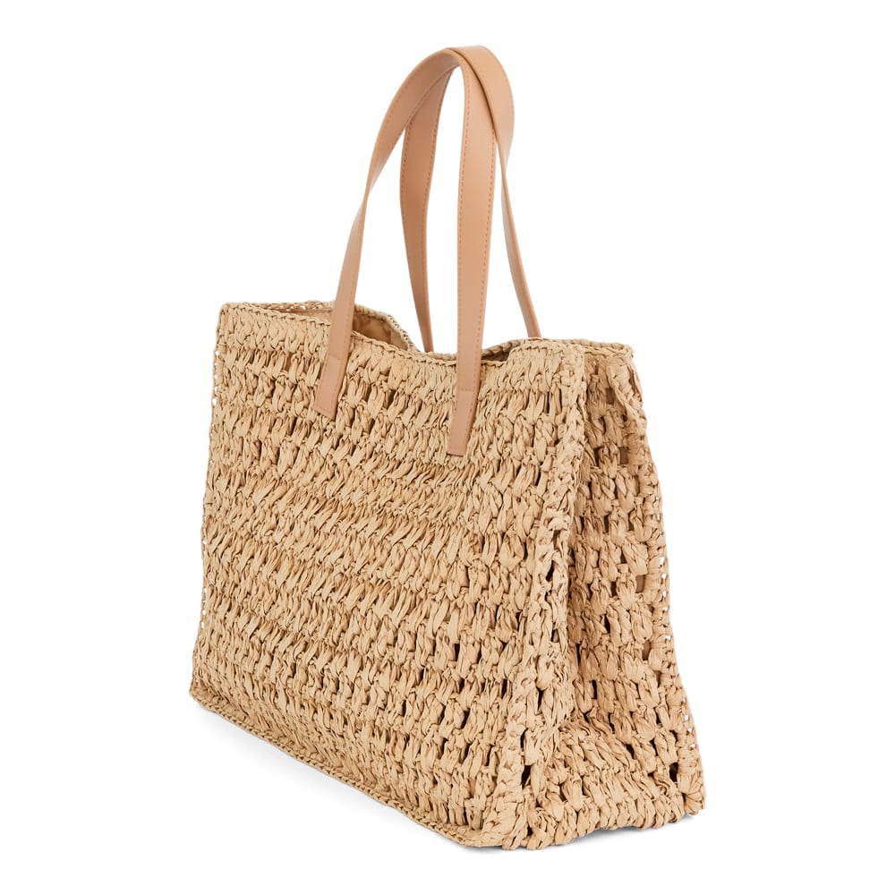 Pella Bag in Natural Raffia