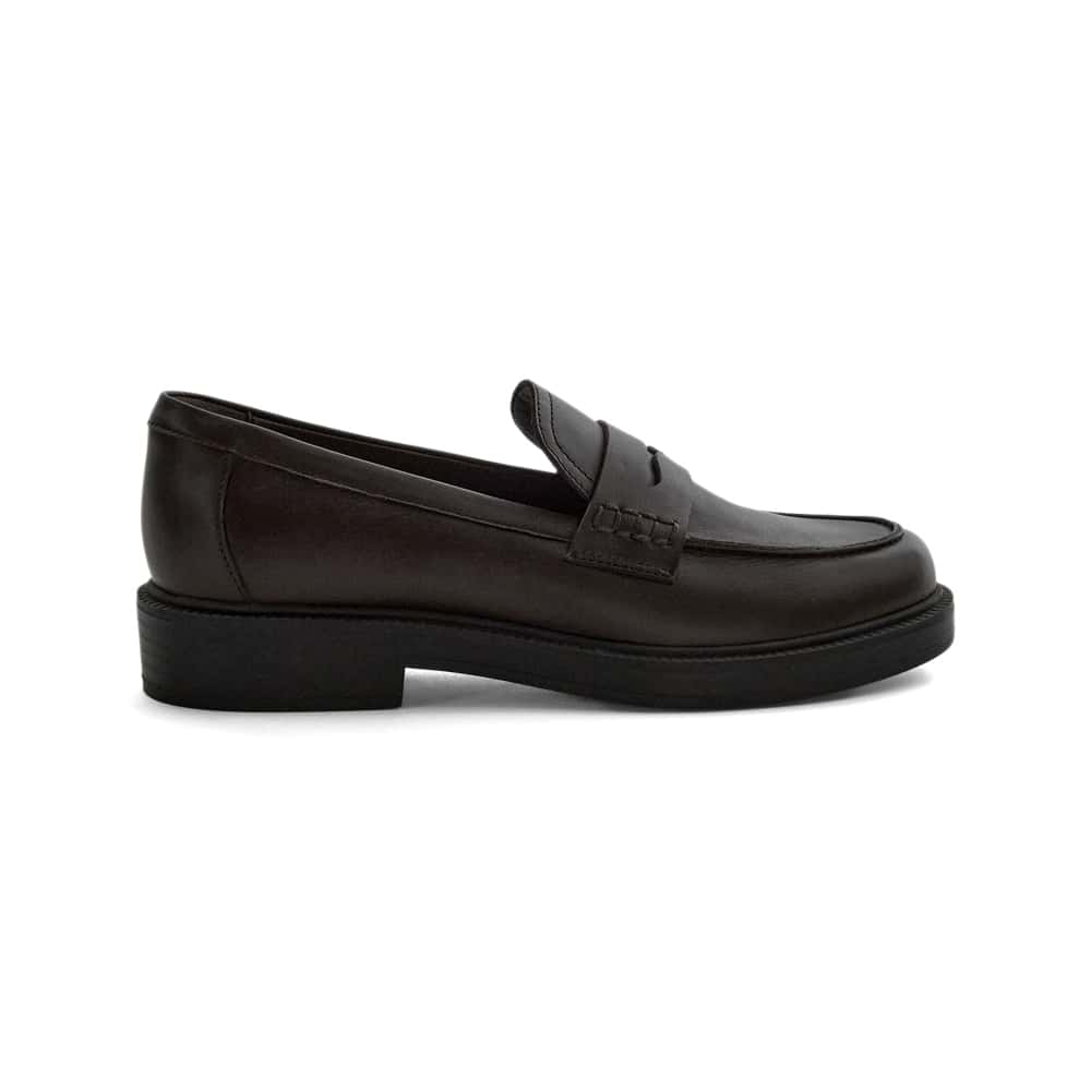 Pia Loafer in Chocolate  Leather