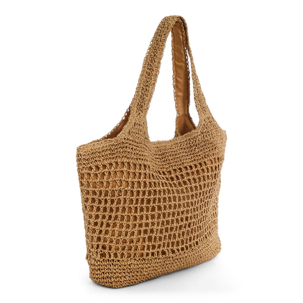 Prague Handbag in Natural Raffia