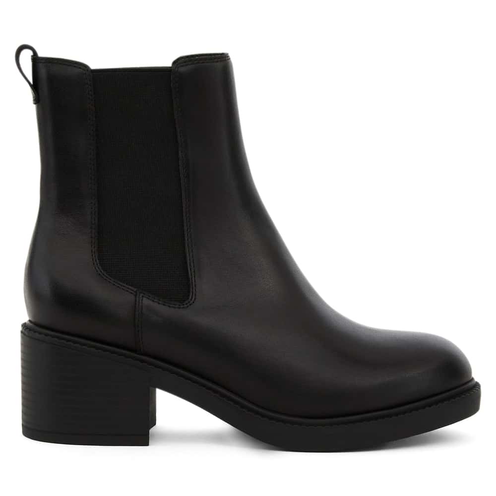 Priya Boot in Black Leather