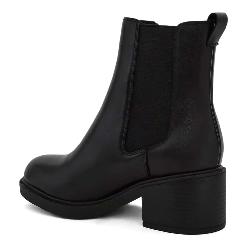 Priya Boot in Black Leather