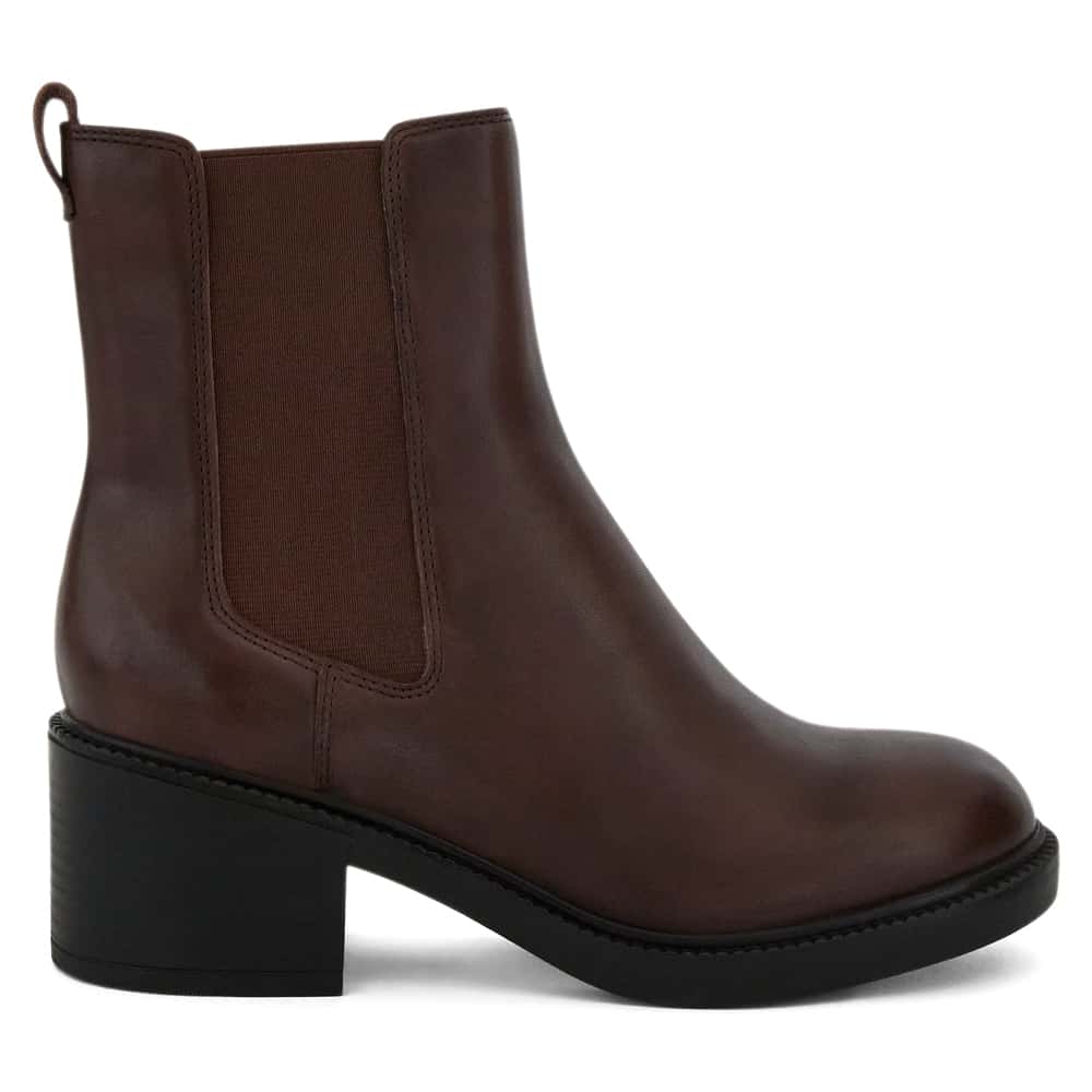 Priya Boot in Chocolate  Leather