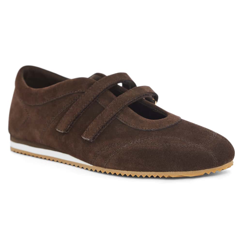 Pronto Sneaker in Chocolate  Suede