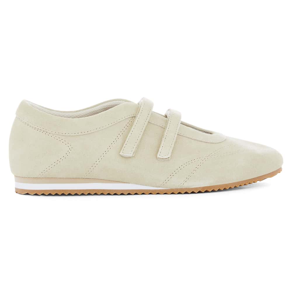 Pronto Sneaker in Taupe Suede