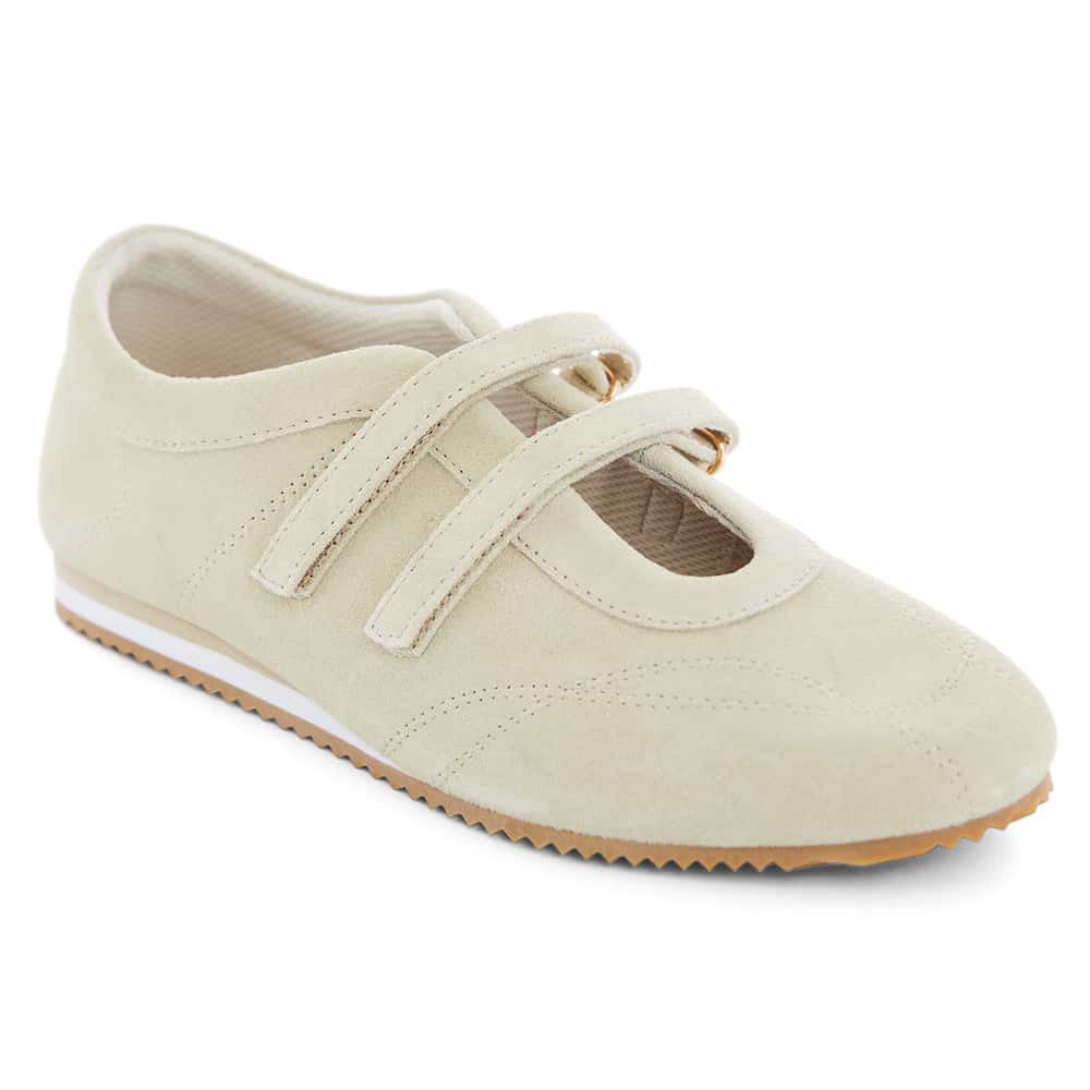 Pronto Sneaker in Taupe Suede