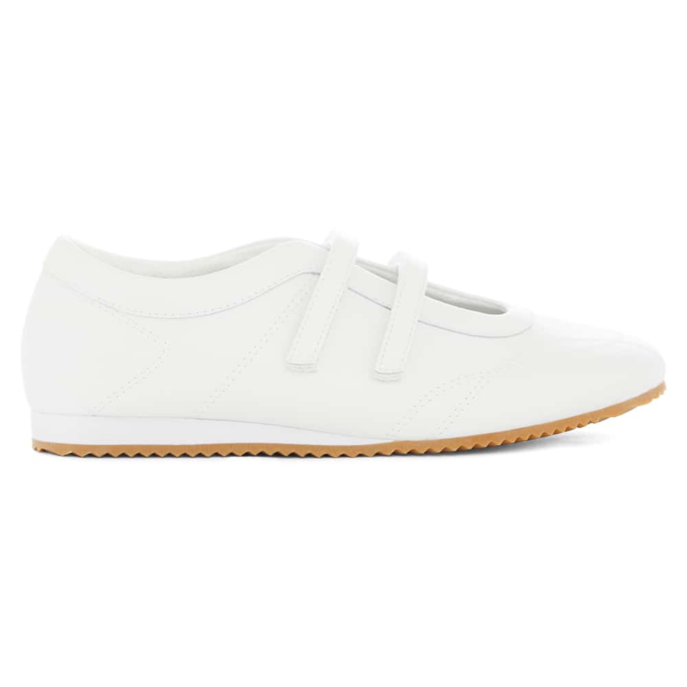 Pronto Sneaker in White Leather