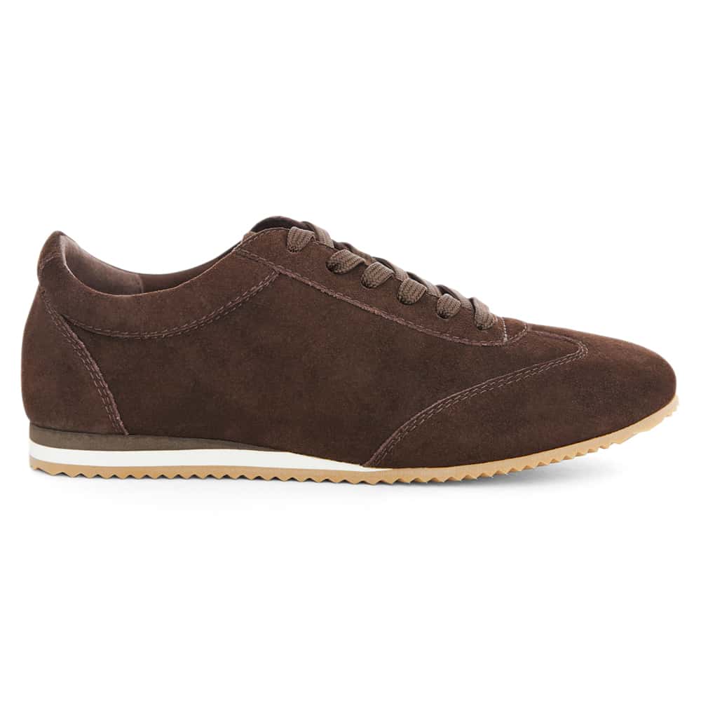 Pulse Sneaker in Chocolate  Suede