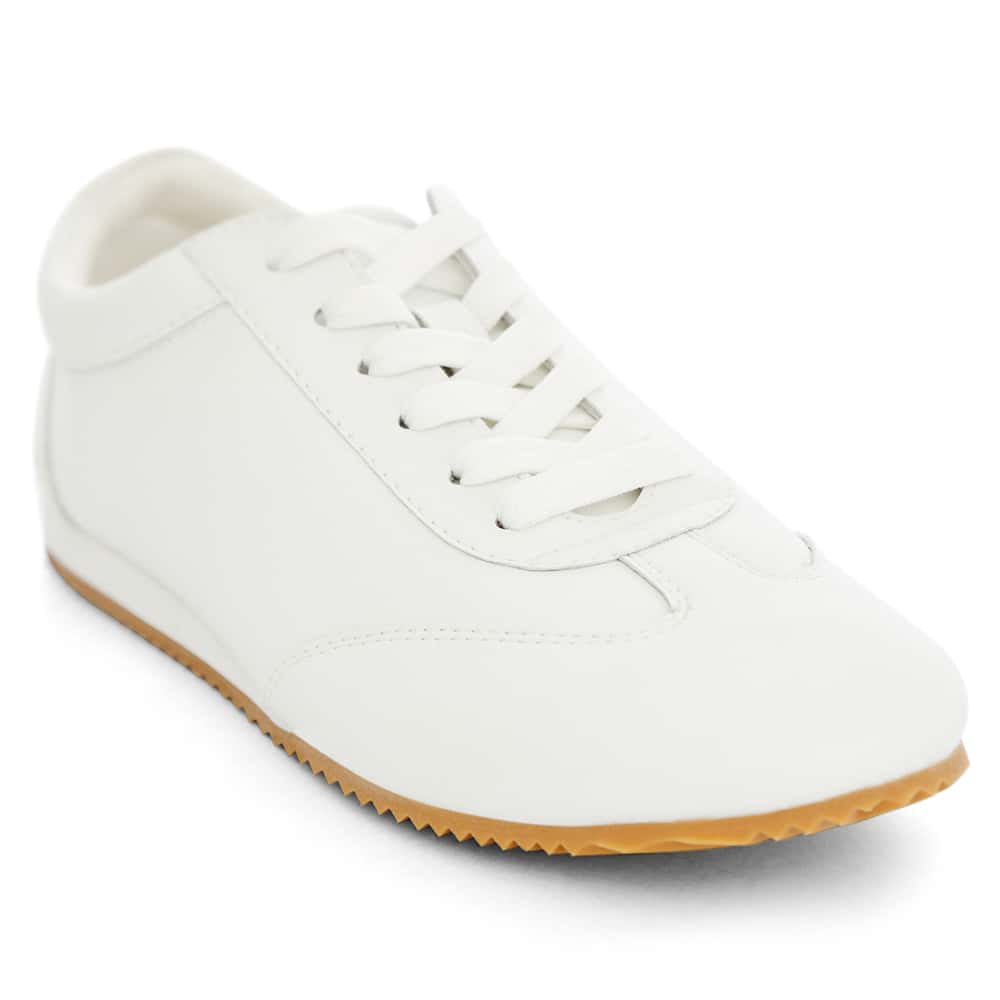 Pulse Sneaker in White Leather