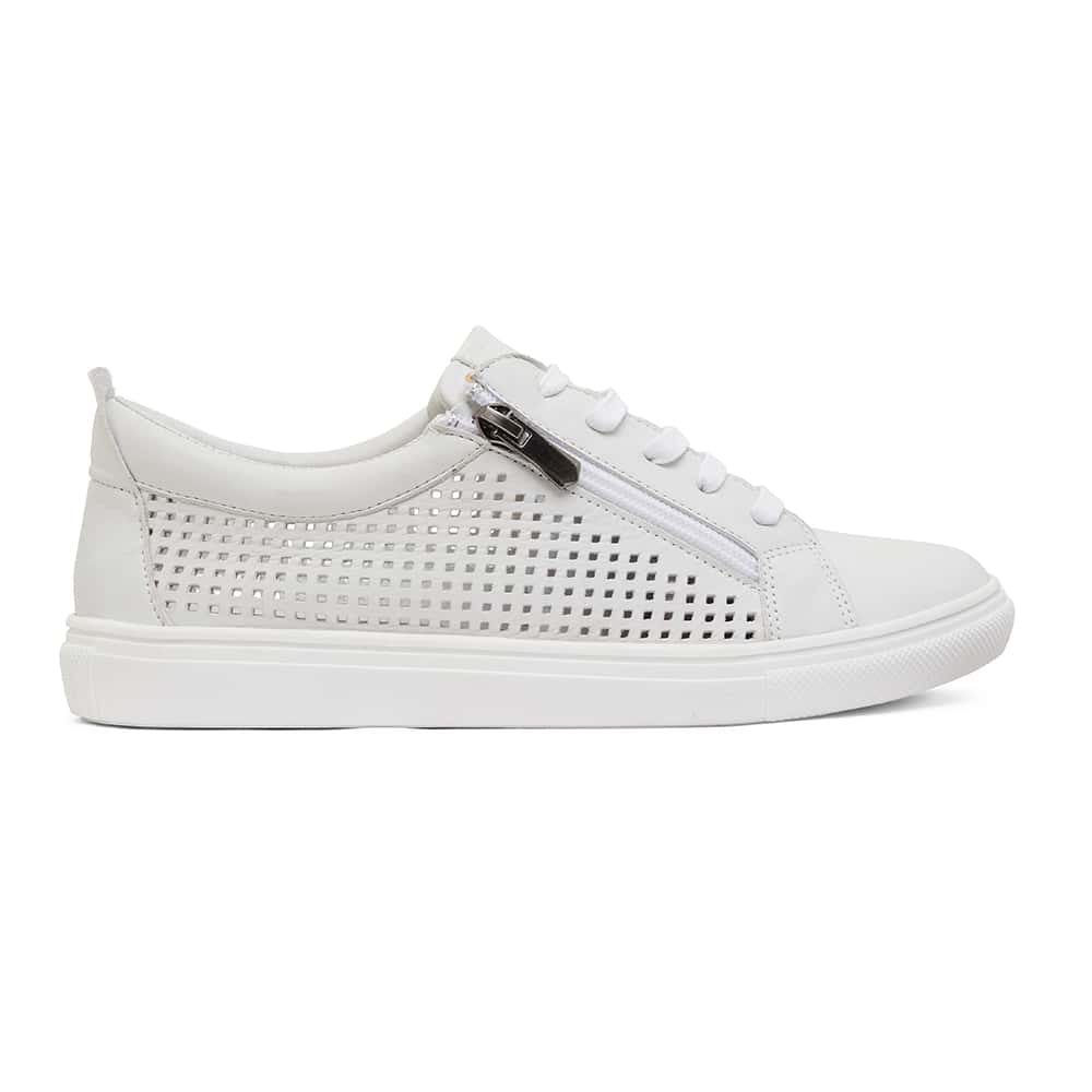 Rio Sneaker in White Leather