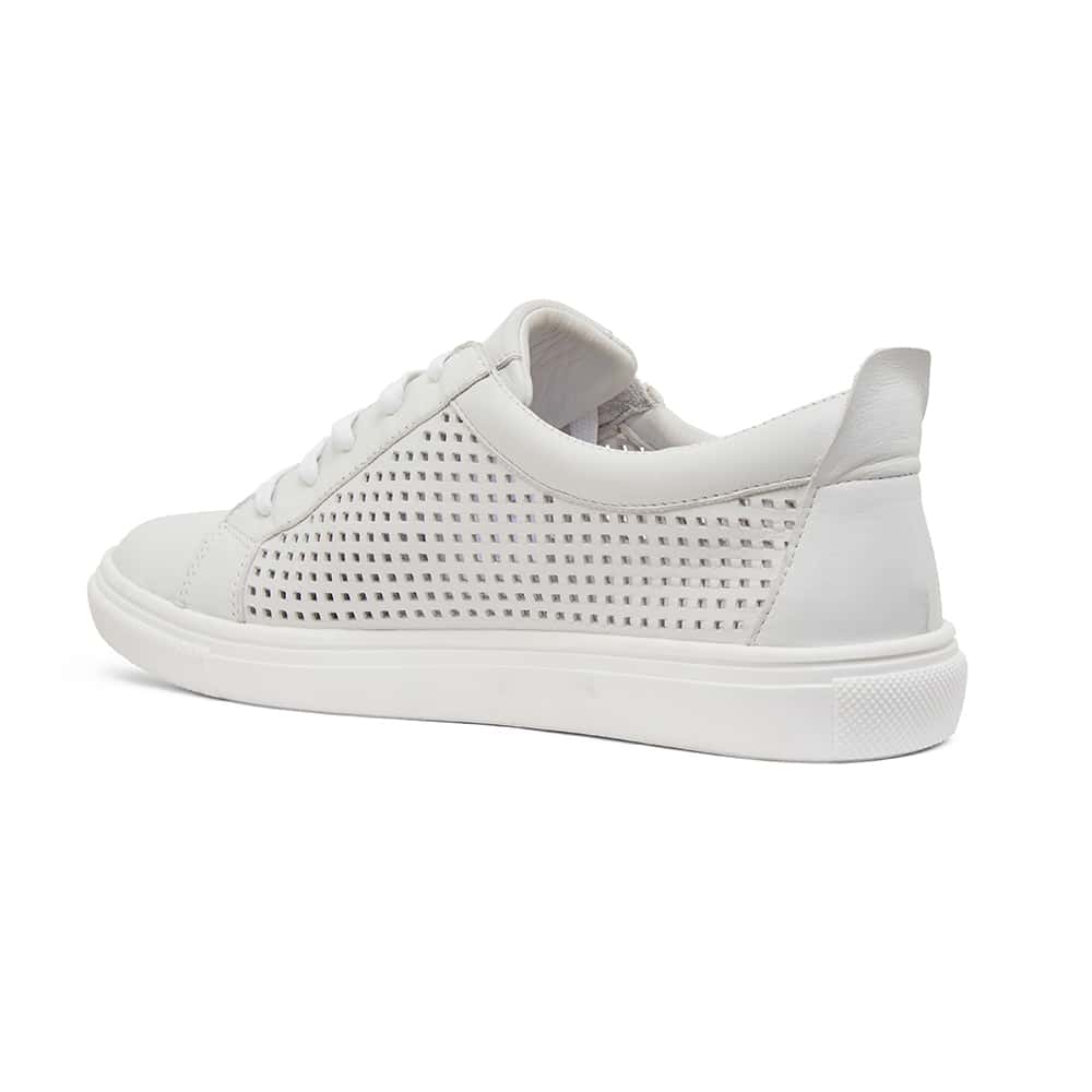 Rio Sneaker in White Leather
