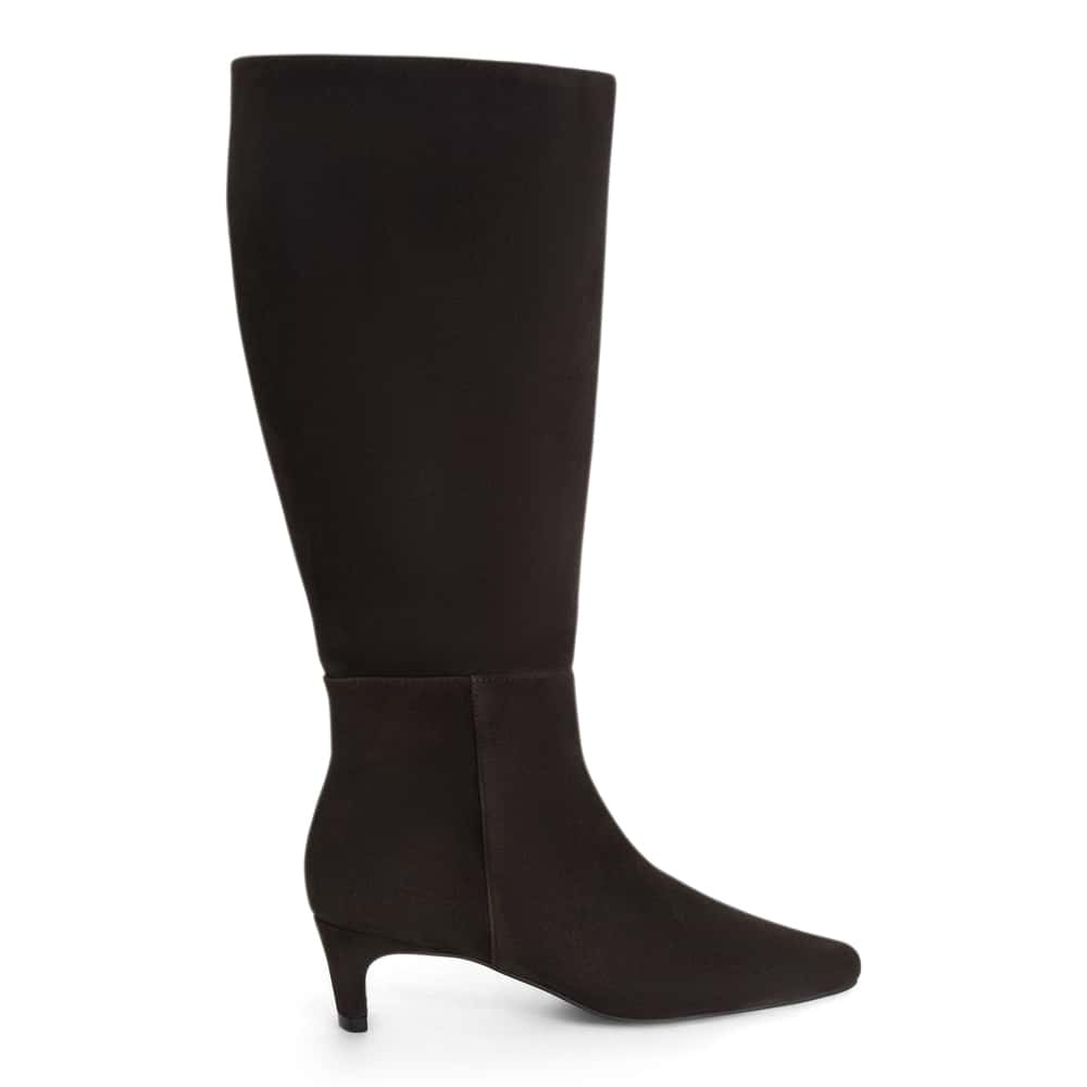 Salute Boot in Chocolate  Suede
