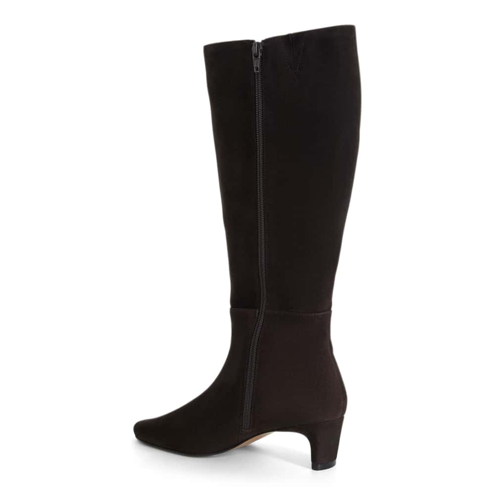 Salute Boot in Chocolate  Suede
