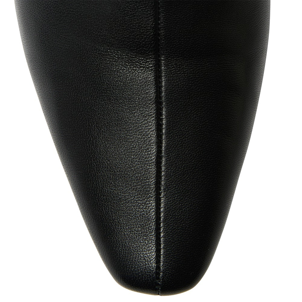 Seattle Boot in Black Leather