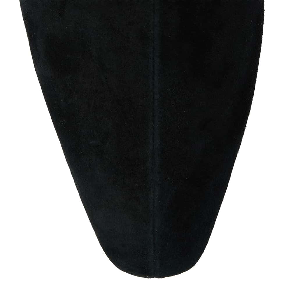 Seattle Boot in Black Suede