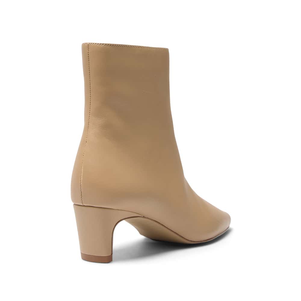 Seattle Boot in Nude Leather