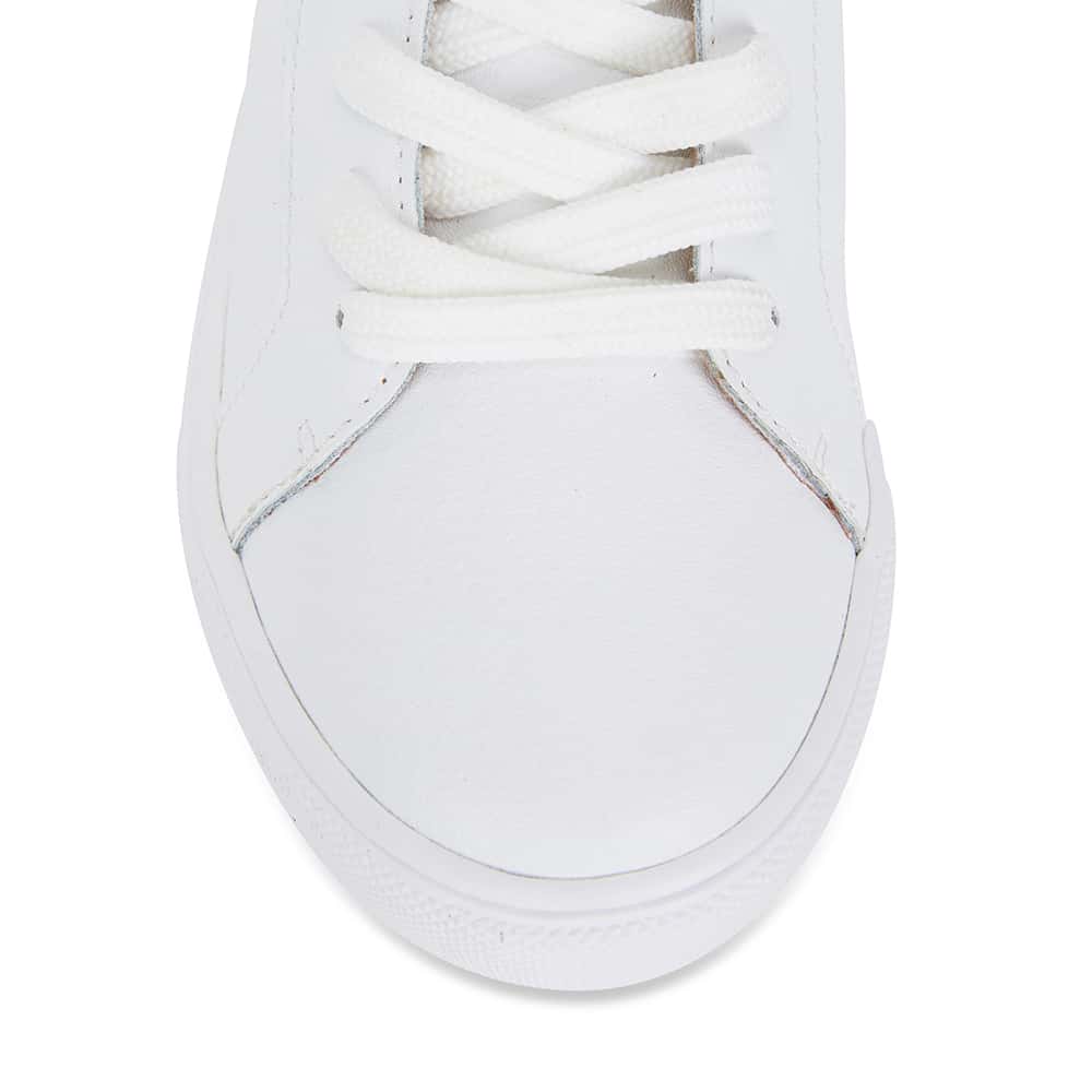 Serena Sneaker in White Leather