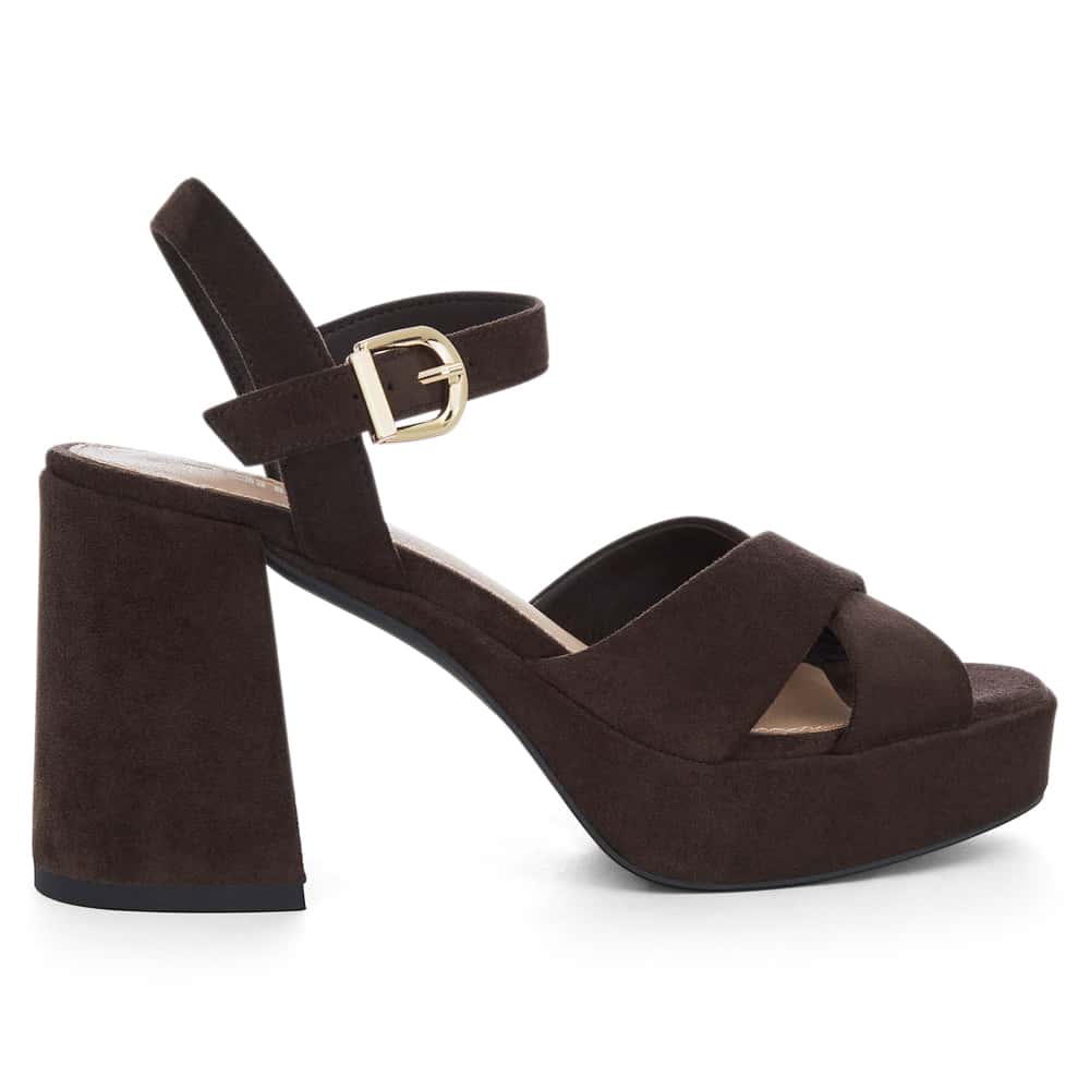 Sienna Heel in Chocolate