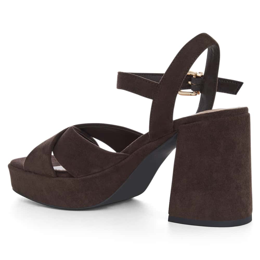 Sienna Heel in Chocolate