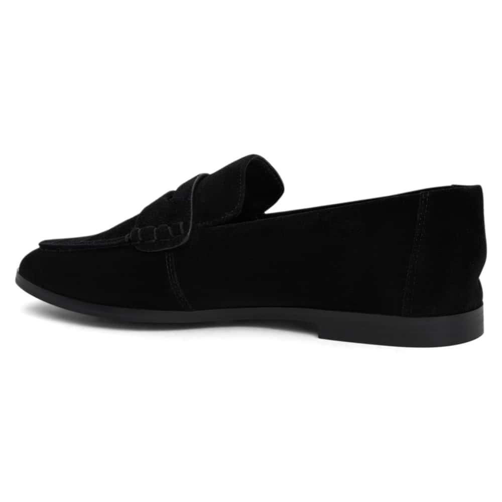 Spartan Loafer in Black Suede