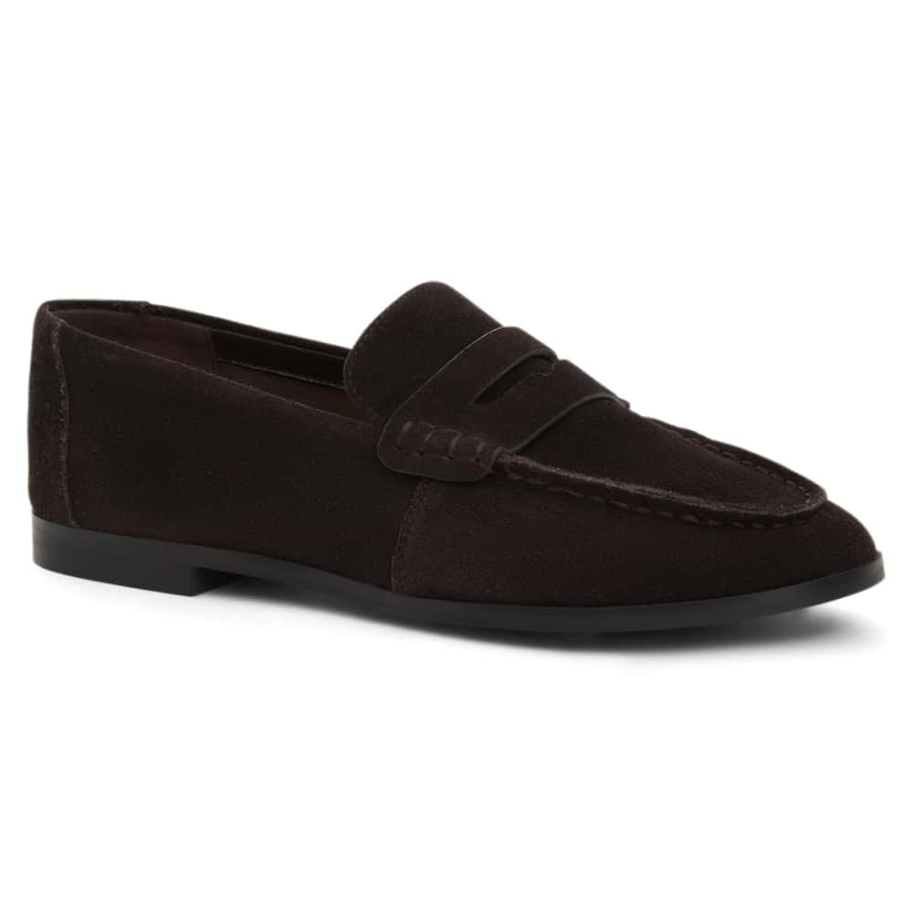 Spartan Loafer in Chocolate  Suede