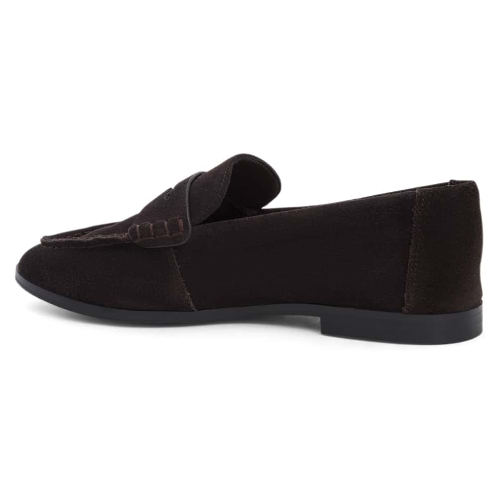 Spartan Loafer in Chocolate  Suede
