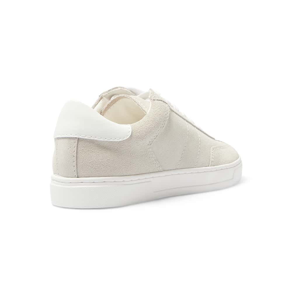 Stevie Sneaker in Beige  Suede