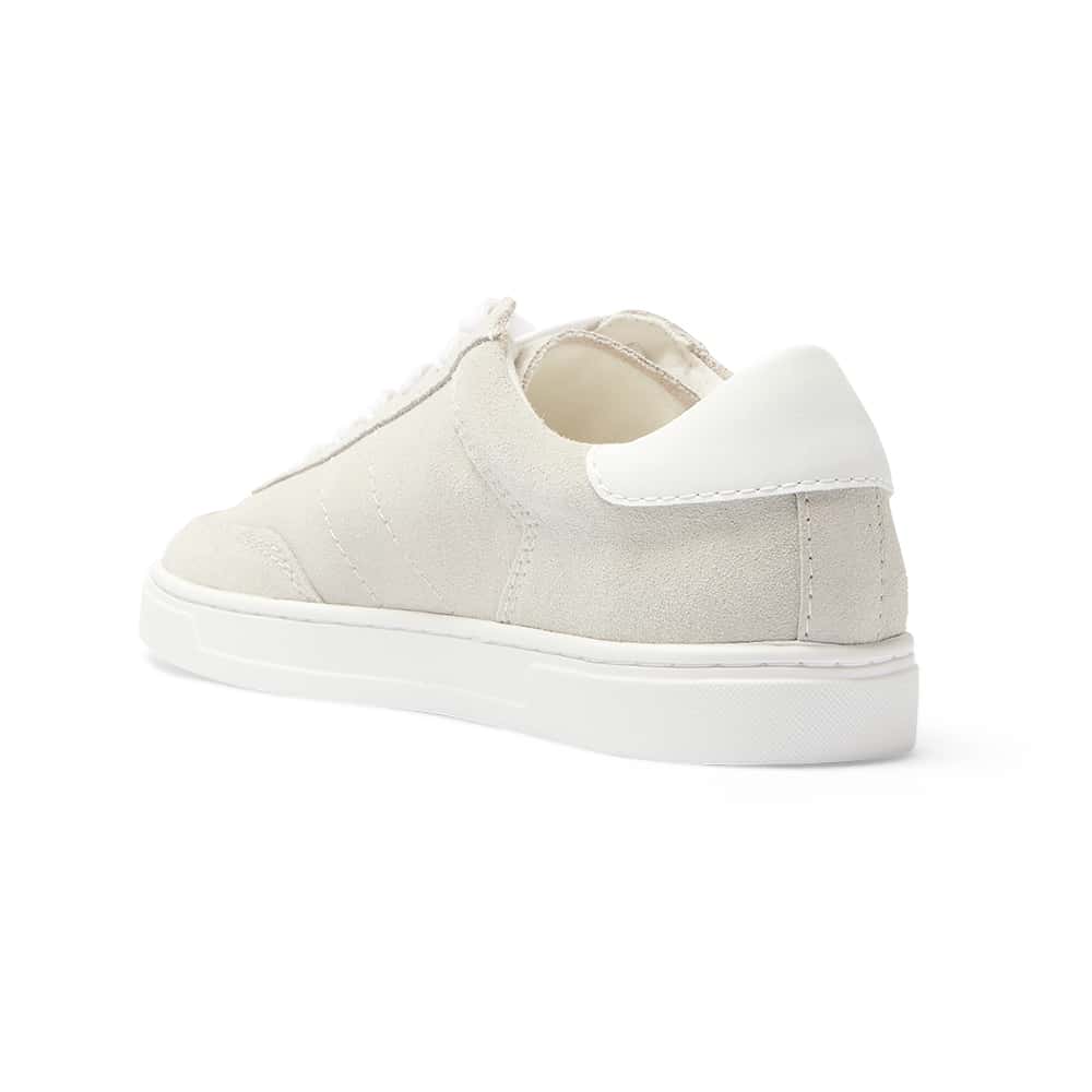 Stevie Sneaker in Beige  Suede