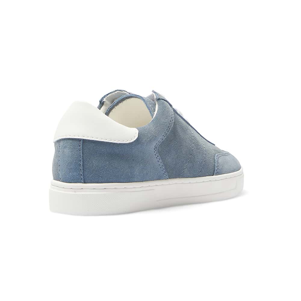 Stevie Sneaker in Blue  Suede