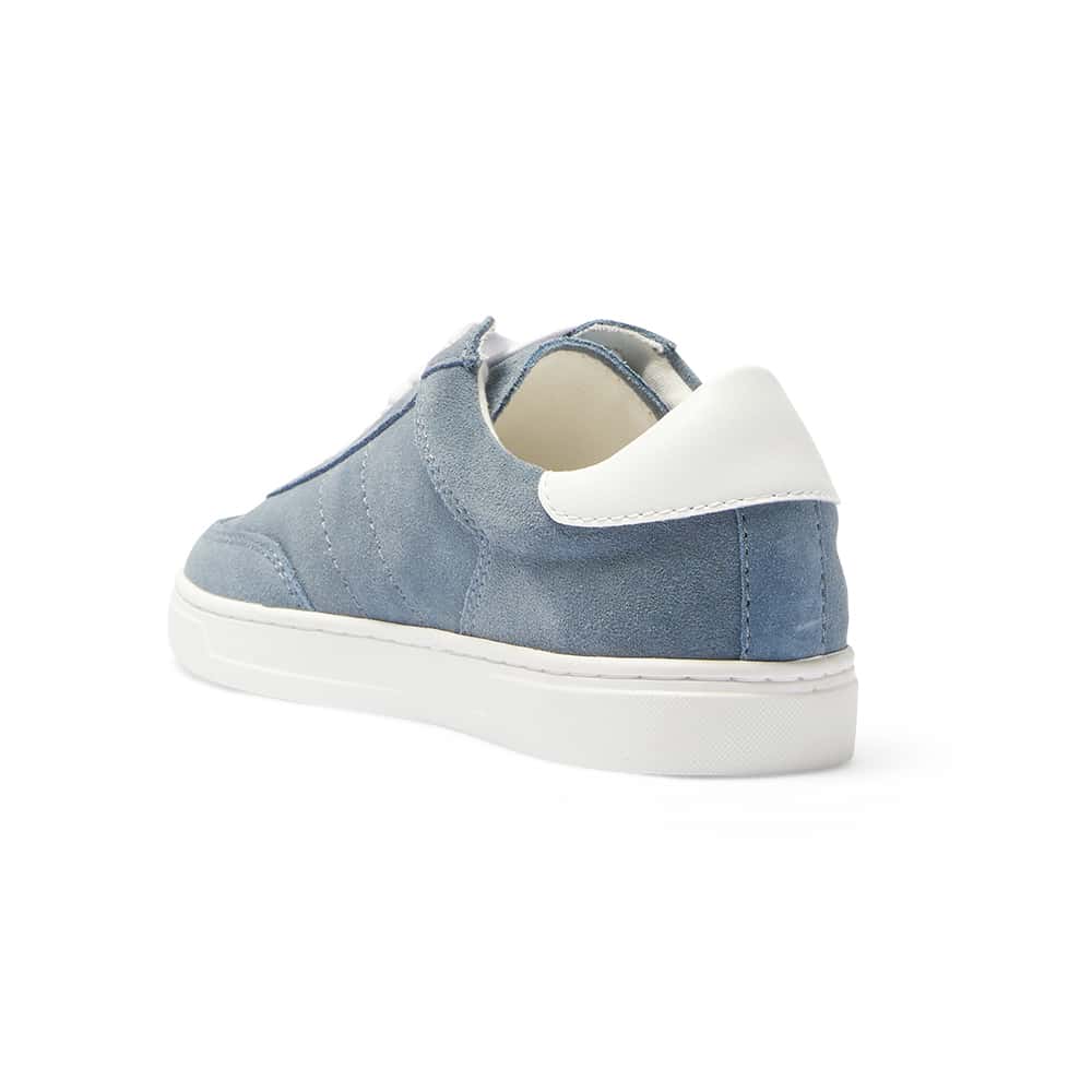 Stevie Sneaker in Blue  Suede