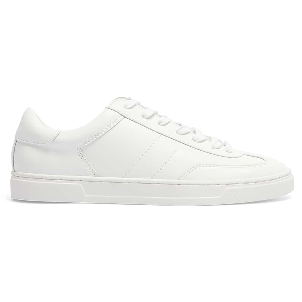 Stevie Sneaker in White Leather