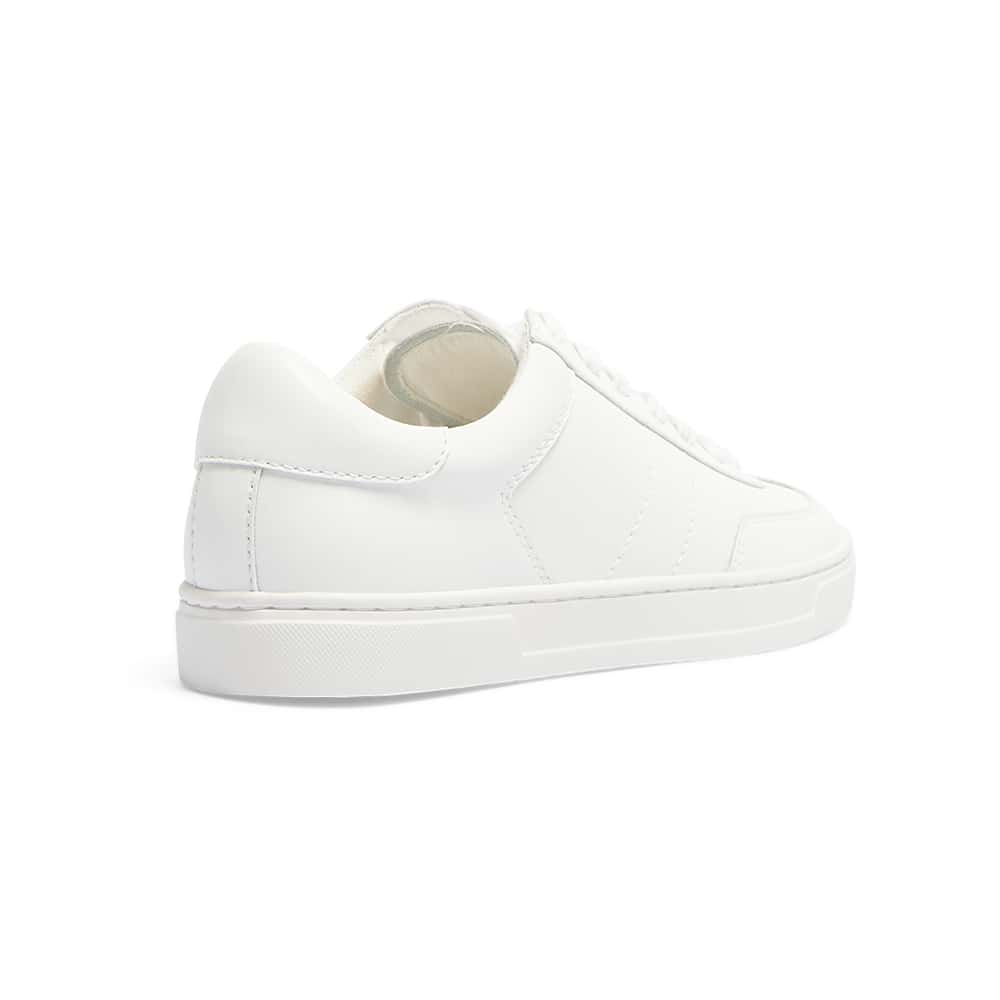 Stevie Sneaker in White Leather
