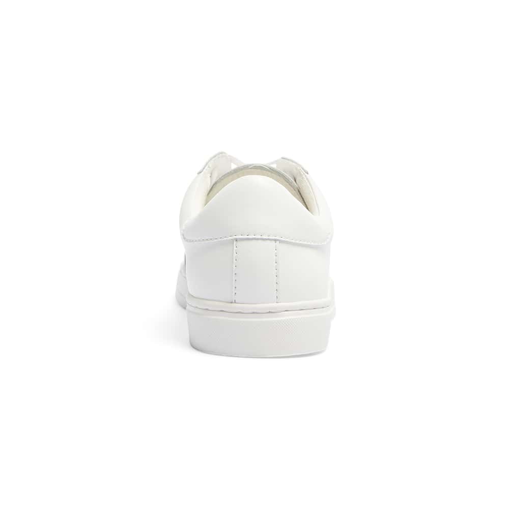 Stevie Sneaker in White Leather