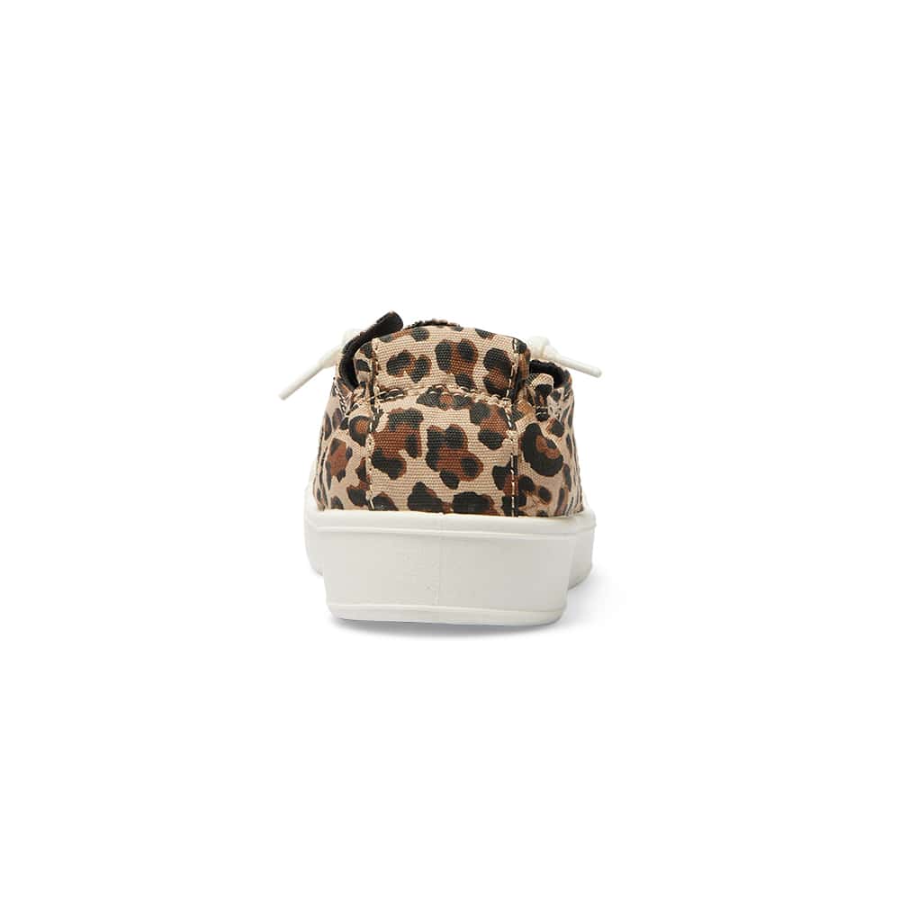 Switch Sneaker in Leopard Canvas