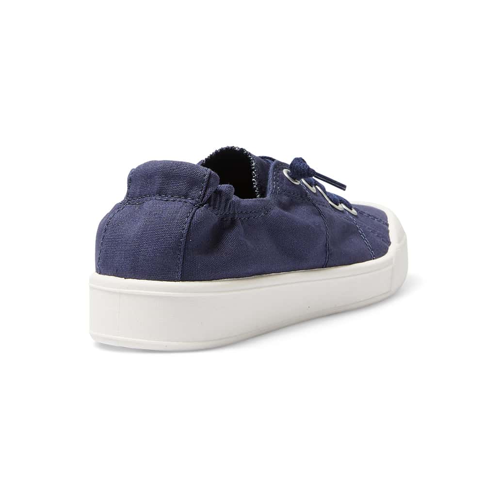 Switch Sneaker in Navy Canvas