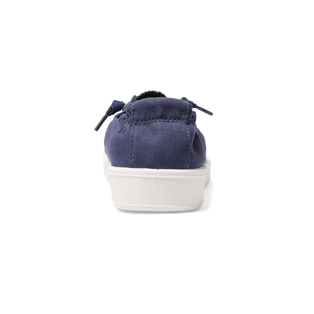 Switch Sneaker in Navy Canvas