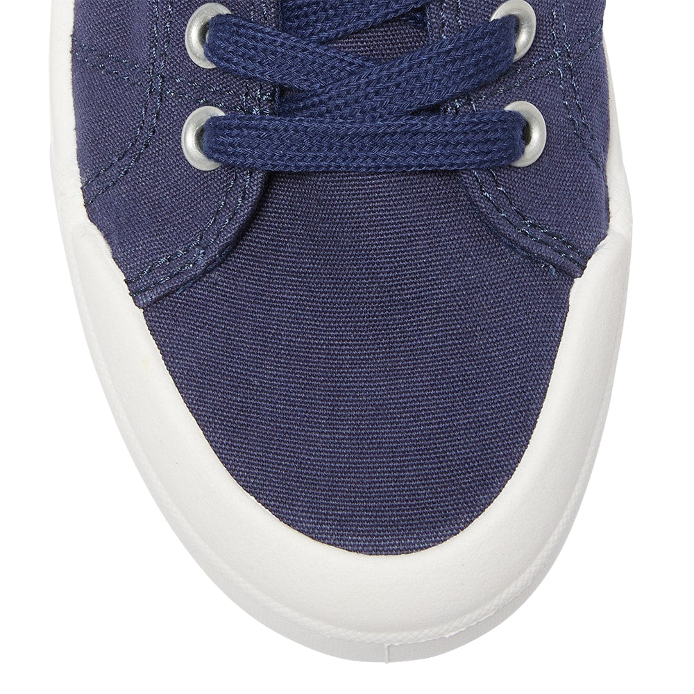 Switch Sneaker in Navy Canvas