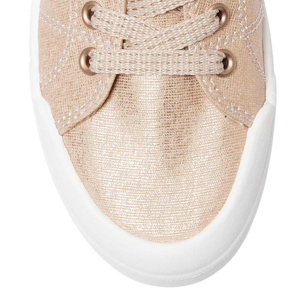 Switch Sneaker in Rose Gold Canvas
