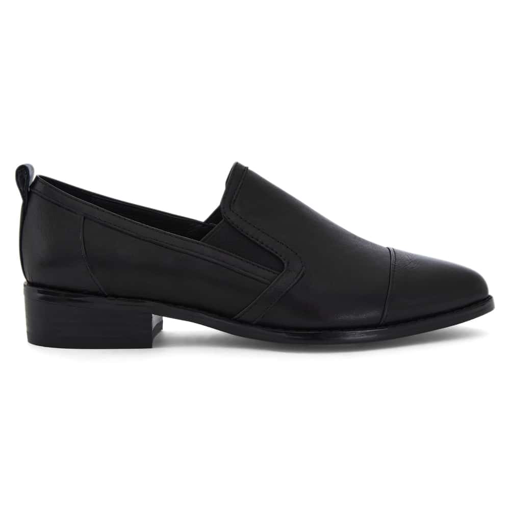 Tactic Loafer in Black Leather