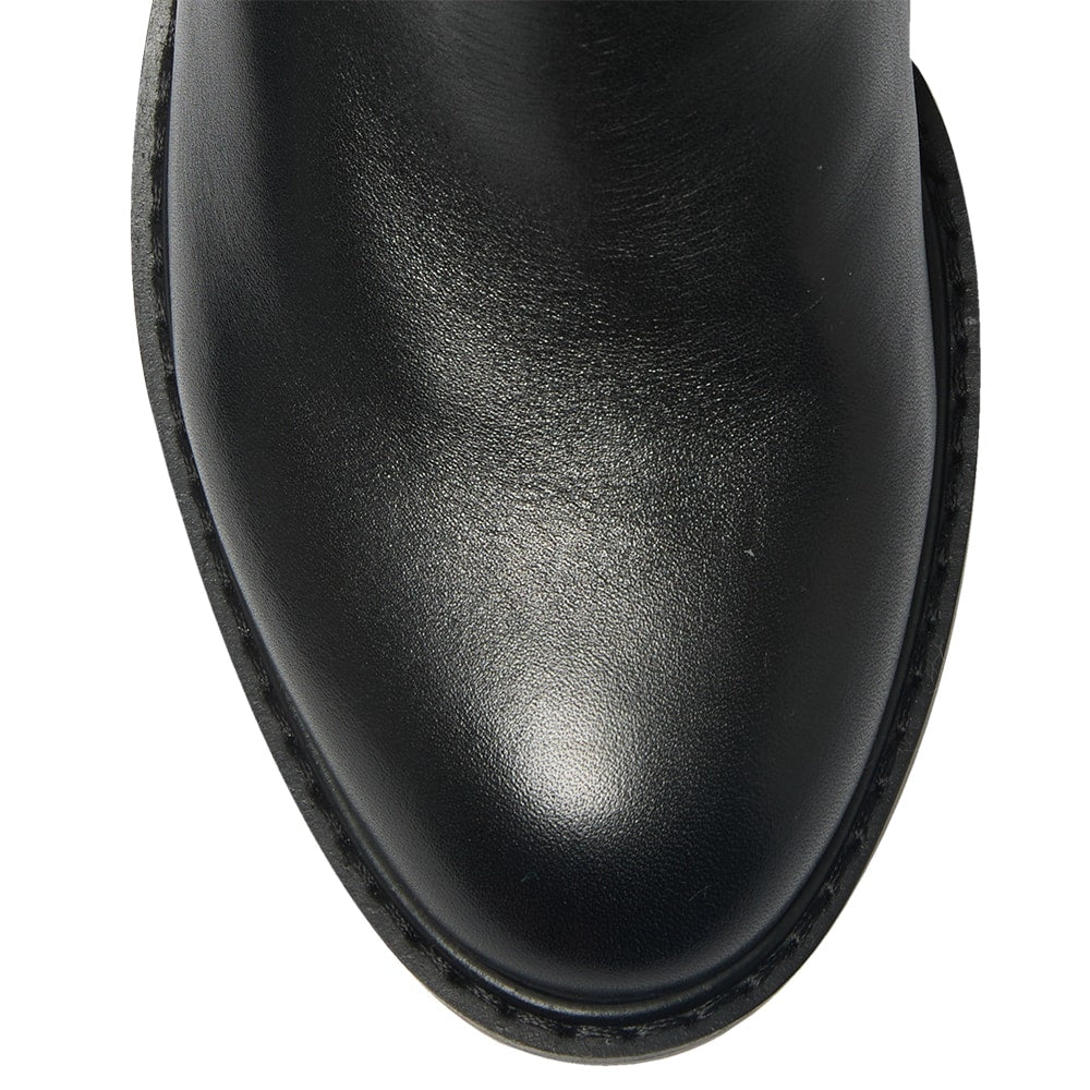 Tally Boot in Black Leather