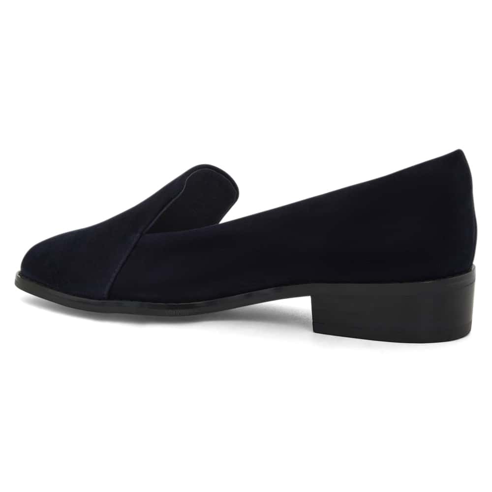 Tara Loafer in Navy Suede