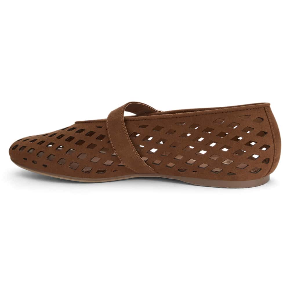 Tegan Ballet Flat in Tan
