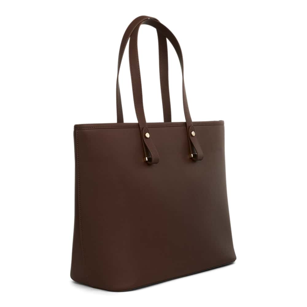Vectra Tote in Tan Saffiano