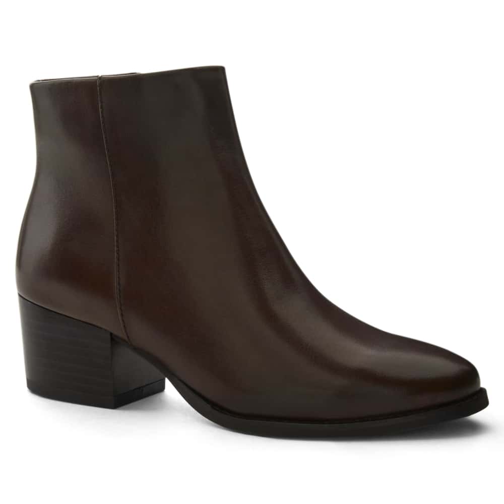 Vera Boot in Chocolate  Leather