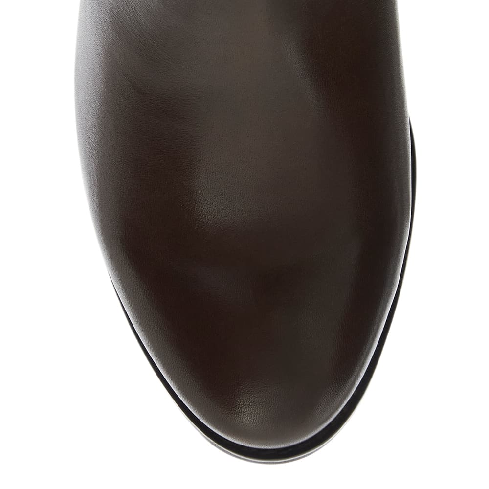 Vera Boot in Chocolate  Leather