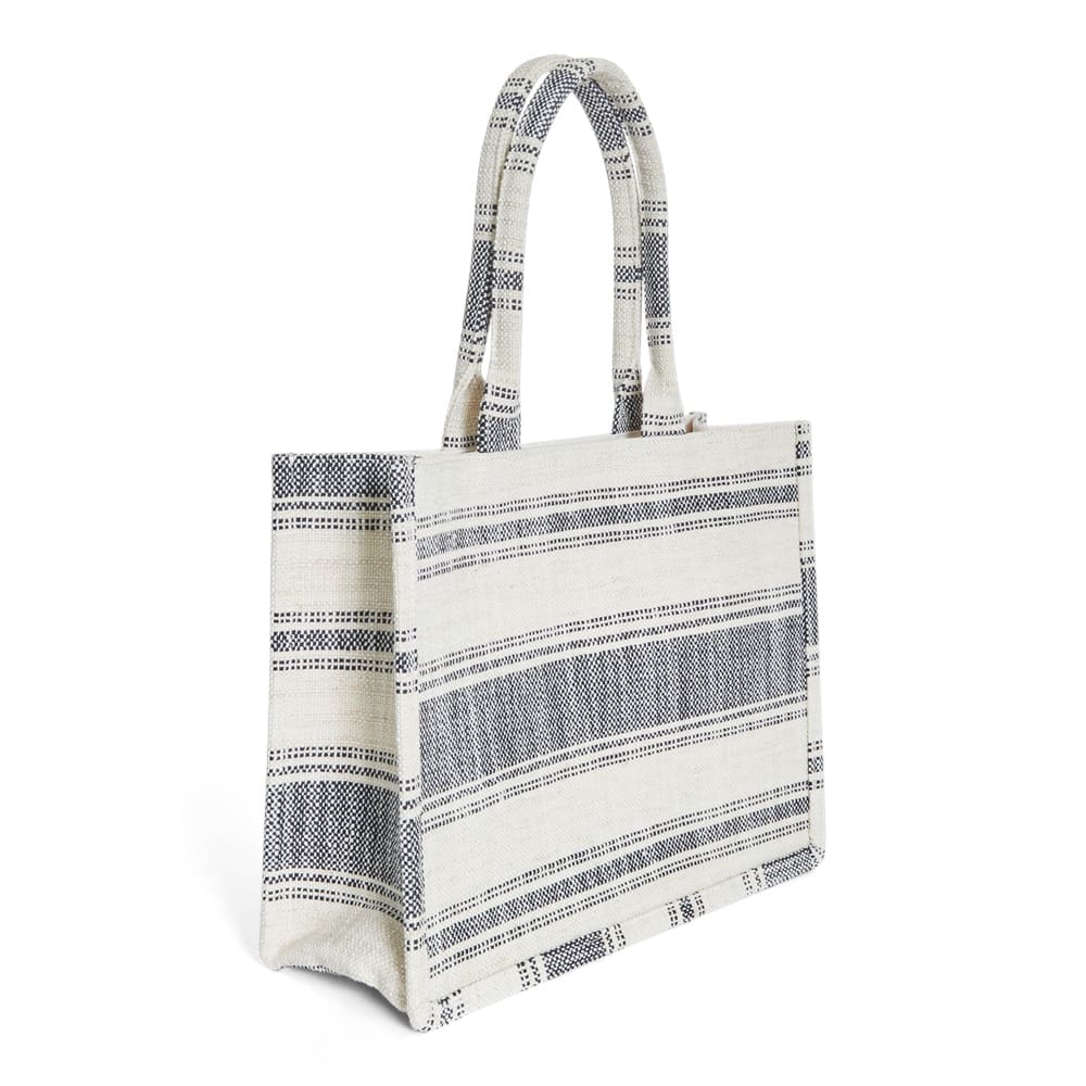 Vienna Tote in Blue/natural