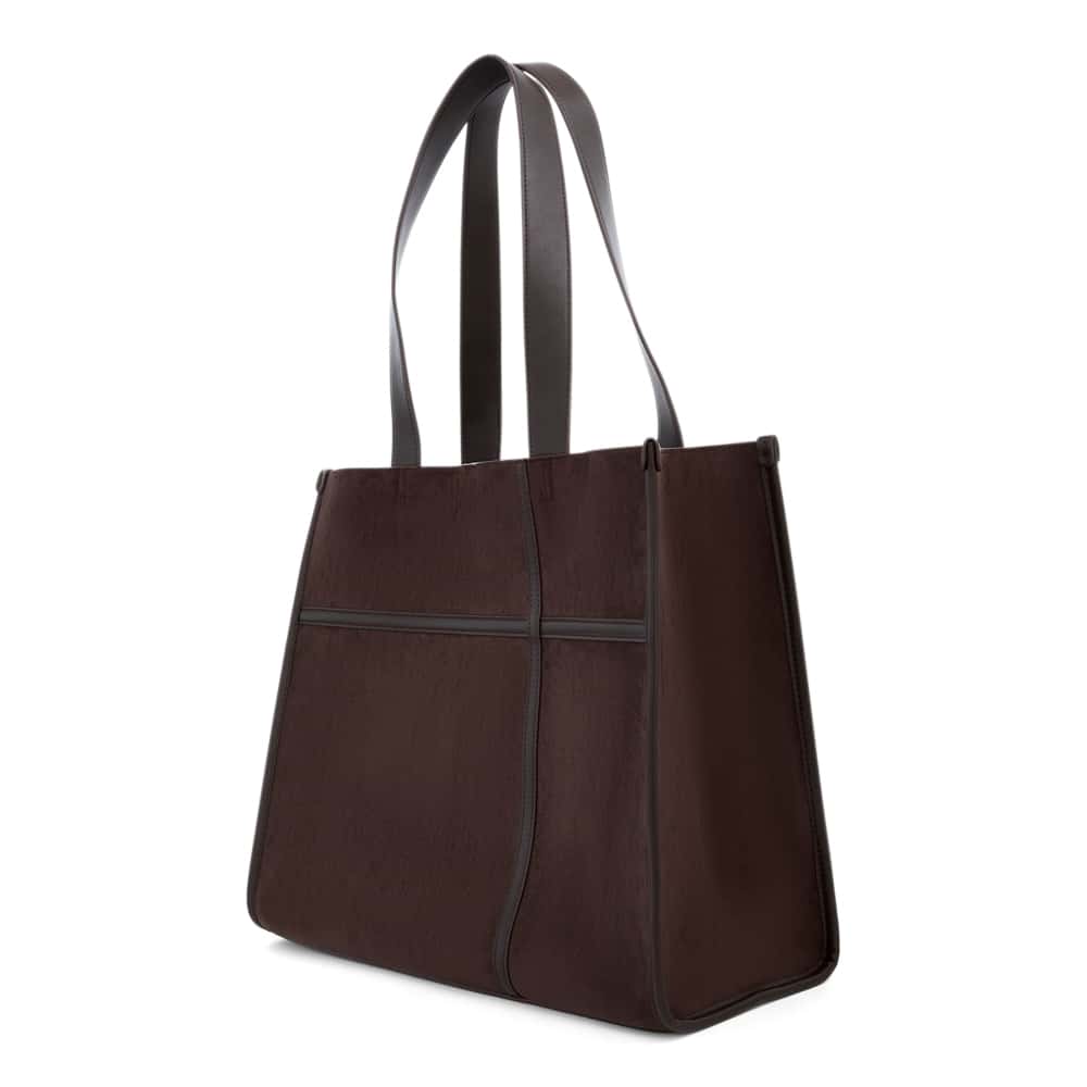Villa Tote in Chocolate  Micro