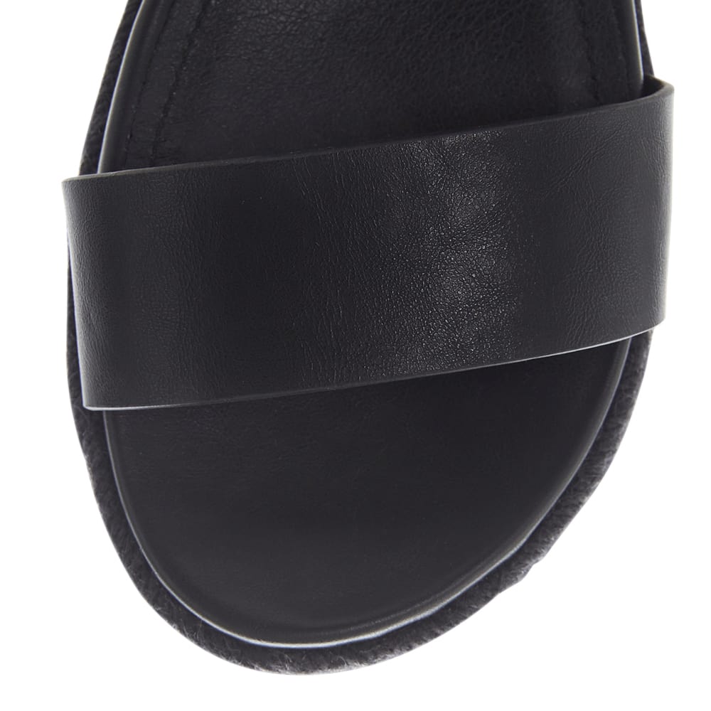 Warner Sandal in Black On Black