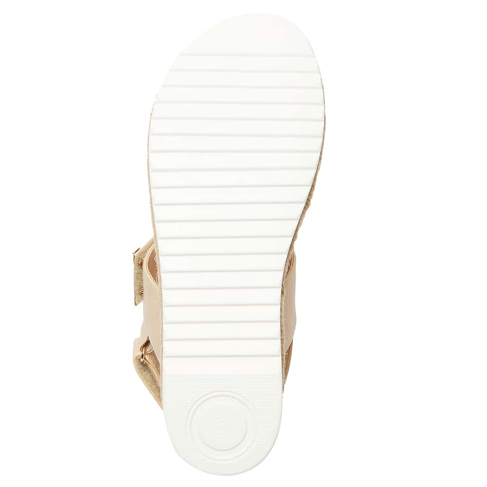 Warner Sandal in Nude Smooth