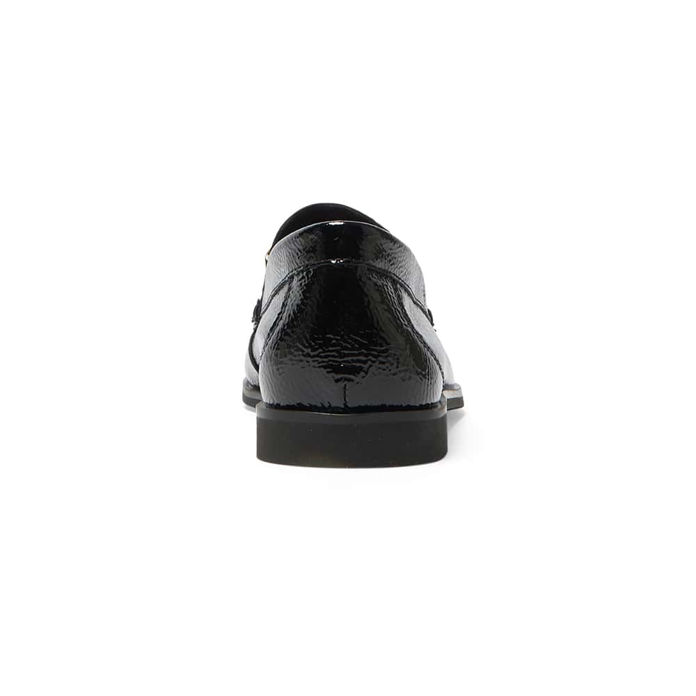 Zanna Loafer in Black Leather