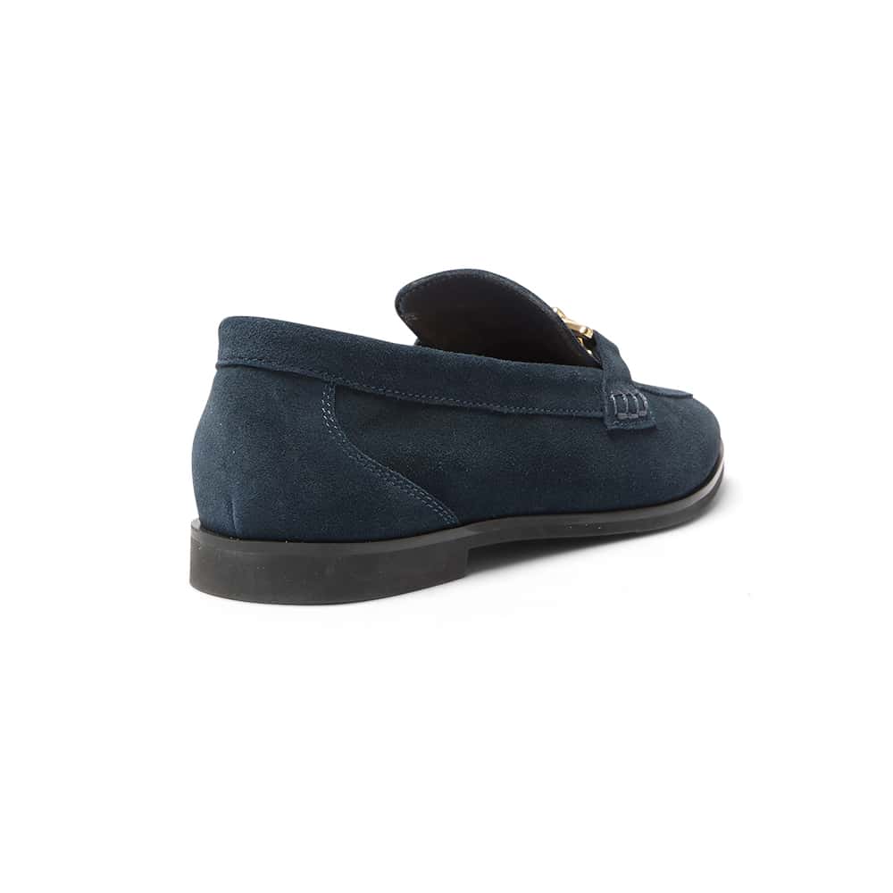 Zanna Loafer in Navy Suede
